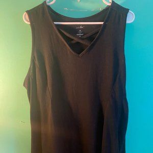 Plus Size Sleeveless Top